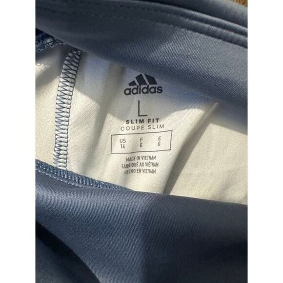 Adidas Girls 14 Multicolored Leggings NWT, Aeroready, Slim Fit - Picture 2 of 4